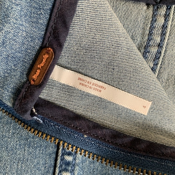 Free People Denim Mini Skirt - Picture 5 of 6